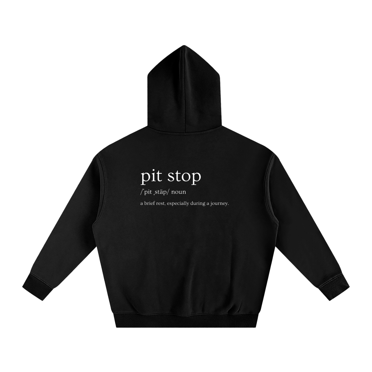 DEFINITION Oversized Hoodie (Black)