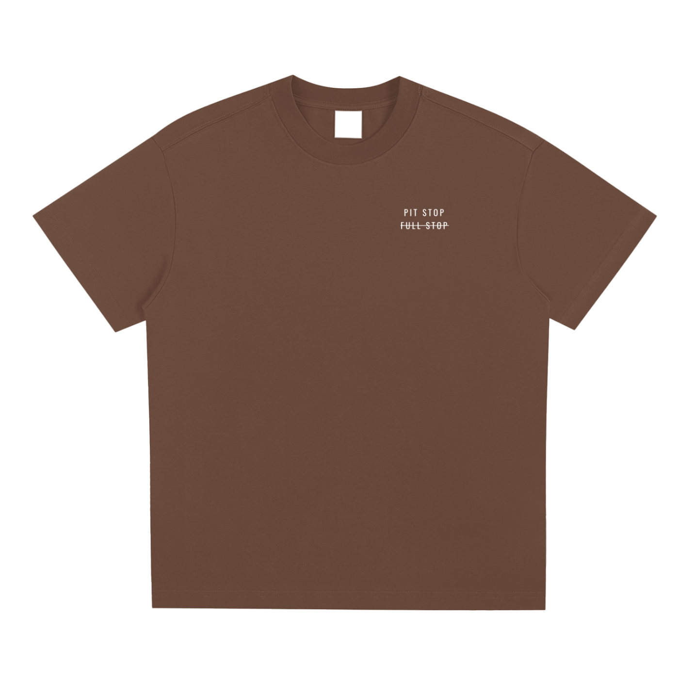 PITSTOP Essential Tee (Brown)