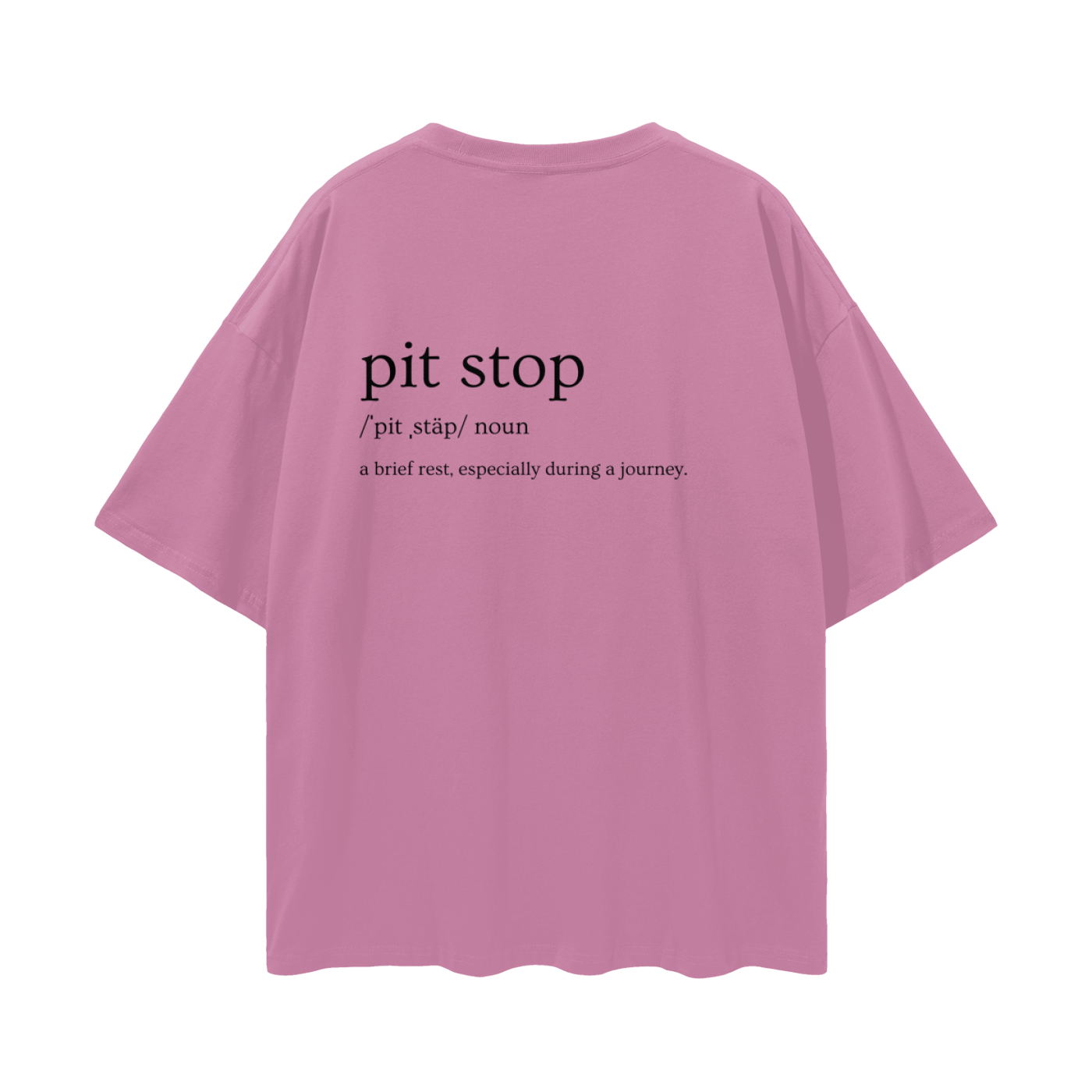 DEFINITION Oversized Tee (Pink)