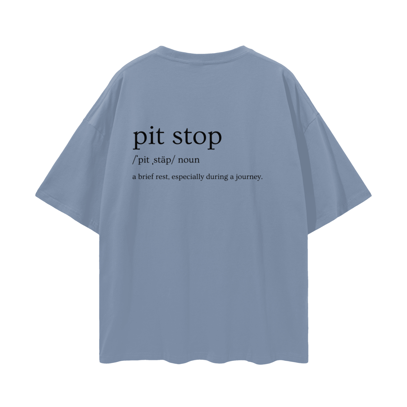 DEFINITION Oversized Tee (Blue)